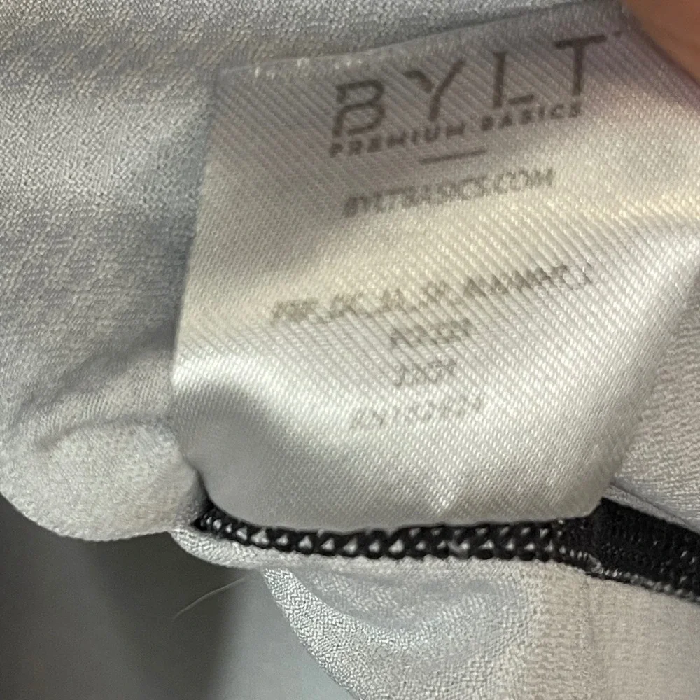BYLT Premium Basics Drop Cut S/S Performance Mens L‎ Black Speckled T-Shirt - Picture 4 of 8